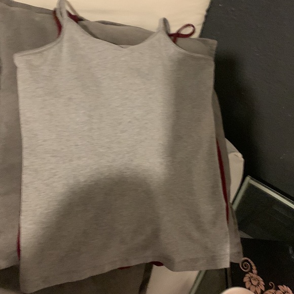 maroon and grey tang top - Picture 4 of 4